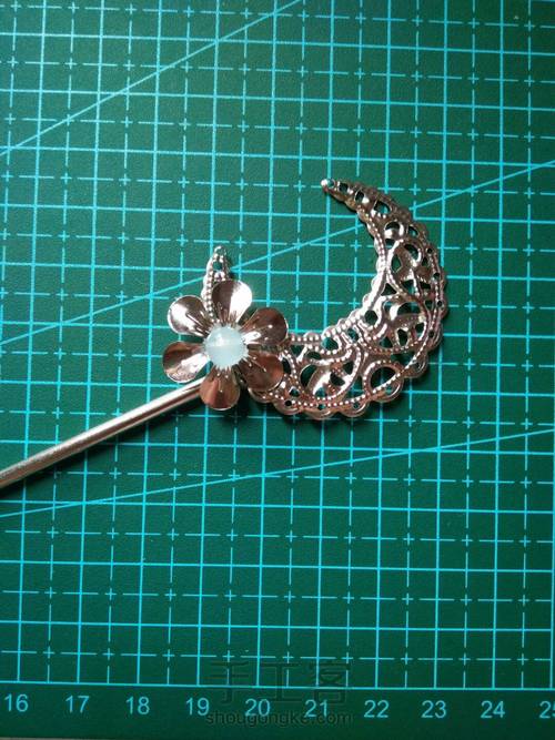 『风月笺』原创古风简约发饰 第5步