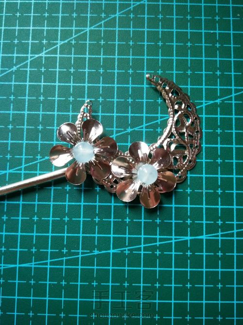 『风月笺』原创古风简约发饰 第6步