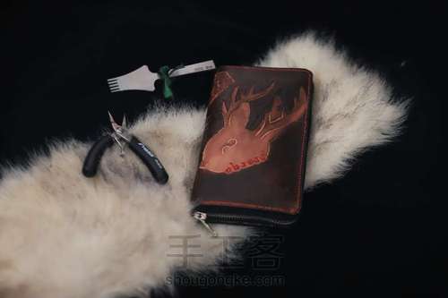 皮雕钱包 第10步