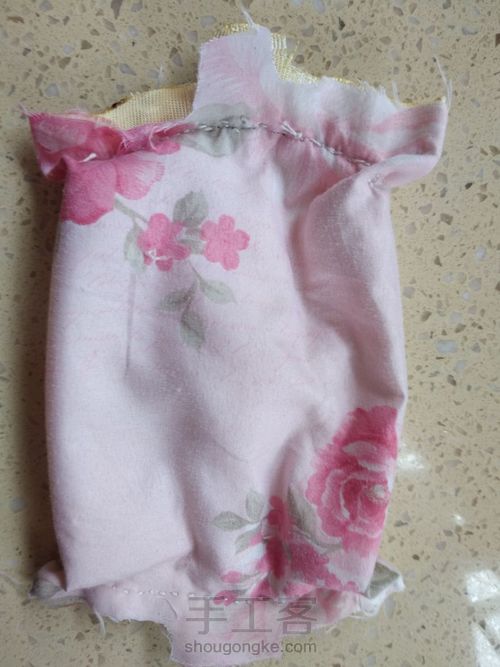 窗帘布之纸巾盒 第11步