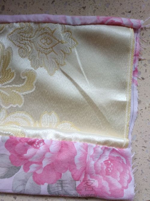 窗帘布之纸巾盒 第5步