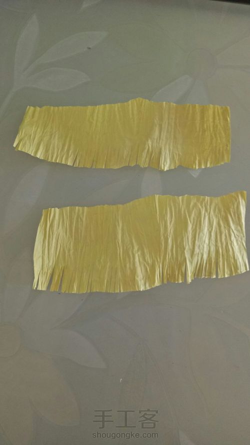 纸滕格桑花 第1步