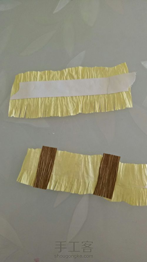 纸滕格桑花 第2步