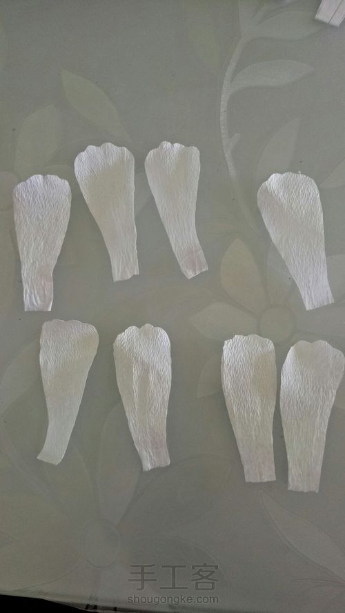 纸滕格桑花 第4步