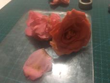 用软陶做渐变的玫瑰花，比较适合初级者