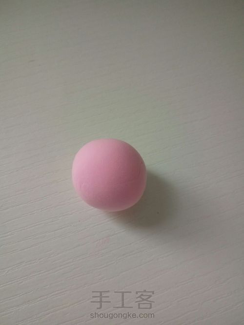 超轻粘土小章鱼~ 第1步