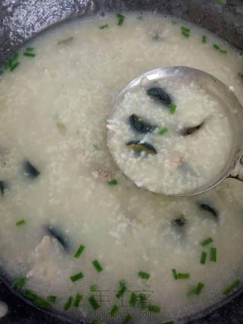 皮蛋瘦肉粥 第6步