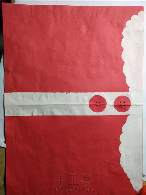 两种结合圣诞贺卡 第7步