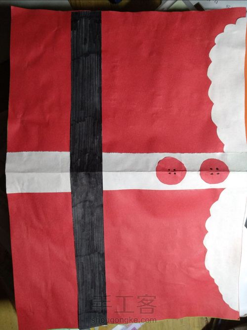 两种结合圣诞贺卡 第8步