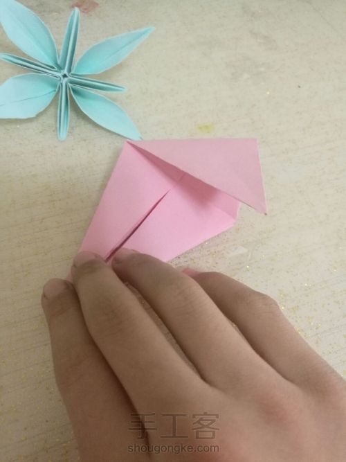 折纸 花～ 第20步