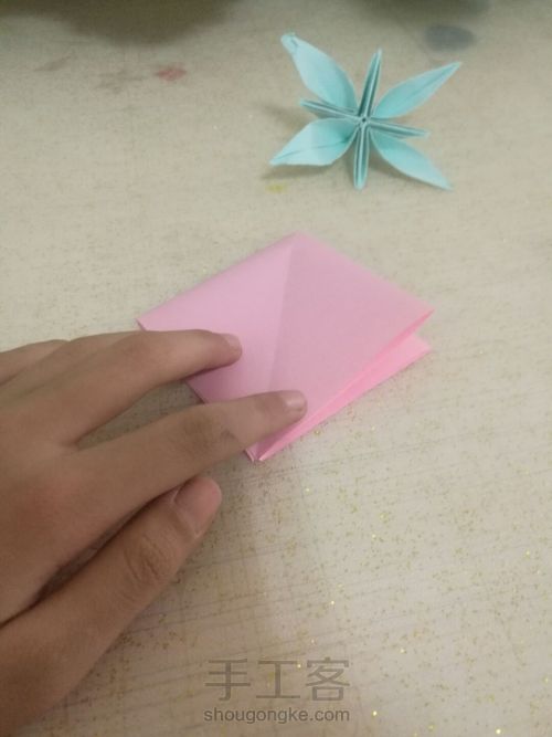折纸 花～ 第6步
