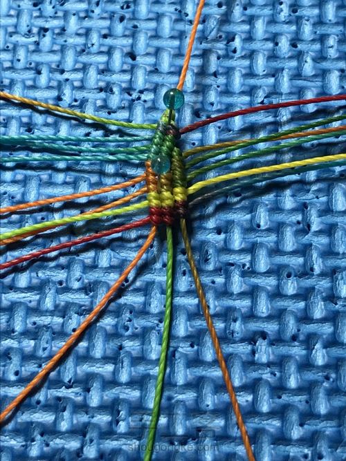 叶-流苏帽 第6步