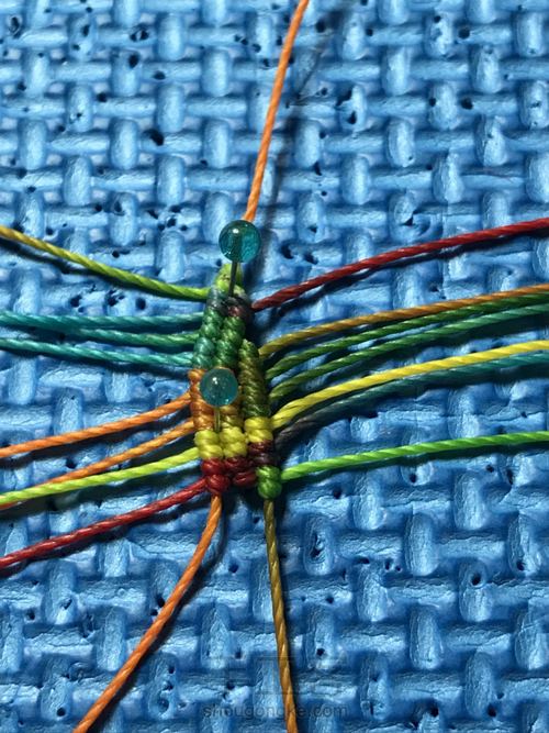 叶-流苏帽 第8步