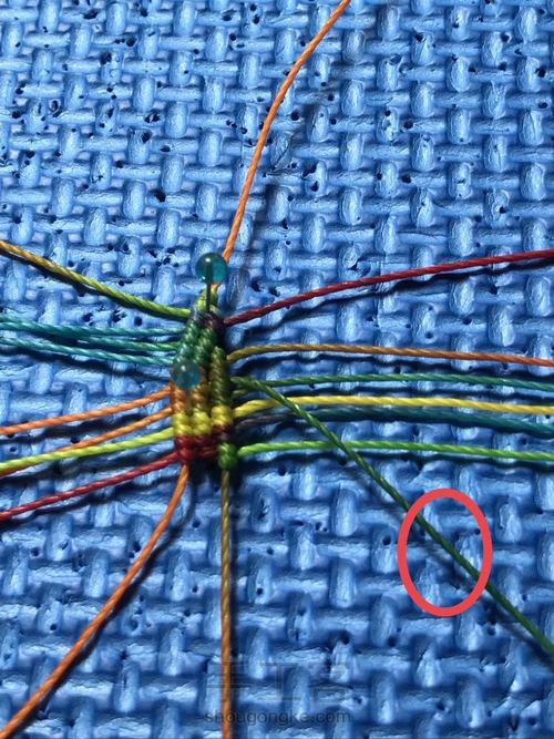 叶-流苏帽 第9步