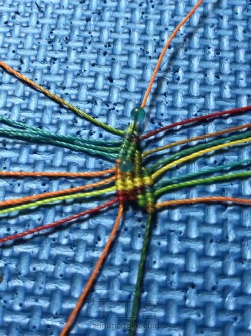 叶-流苏帽 第12步