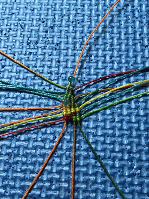 叶-流苏帽 第10步