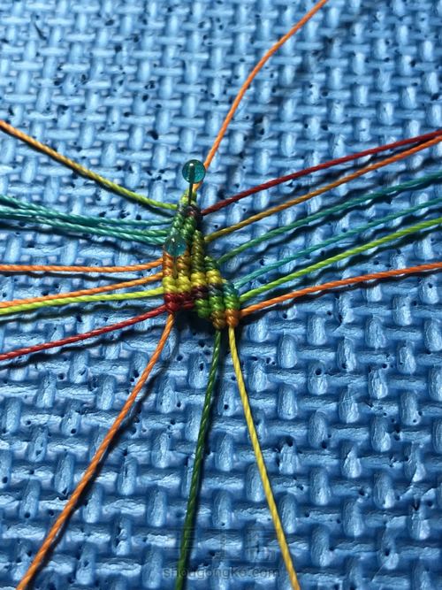 叶-流苏帽 第14步