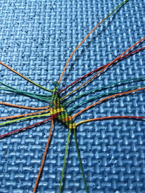 叶-流苏帽 第22步