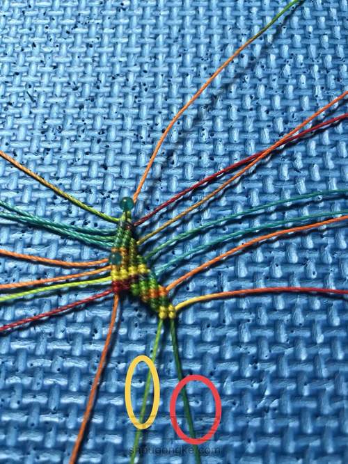 叶-流苏帽 第23步