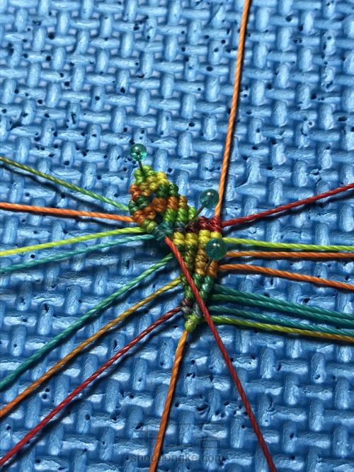 叶-流苏帽 第30步