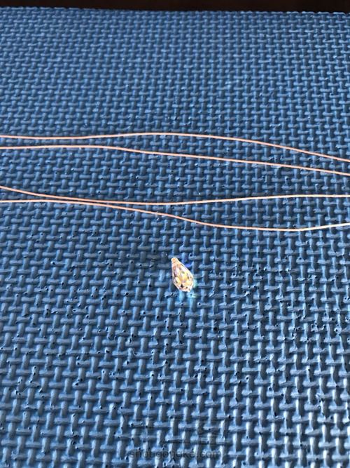 水滴耳环-晶莹 第2步