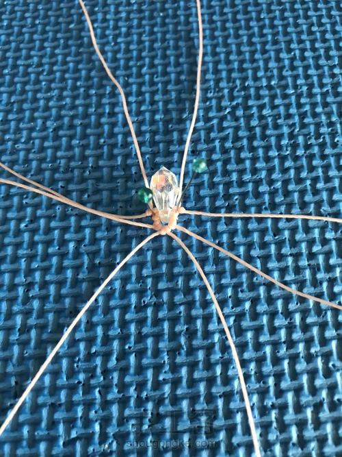 水滴耳环-晶莹 第8步