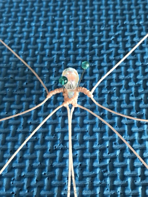 水滴耳环-晶莹 第13步