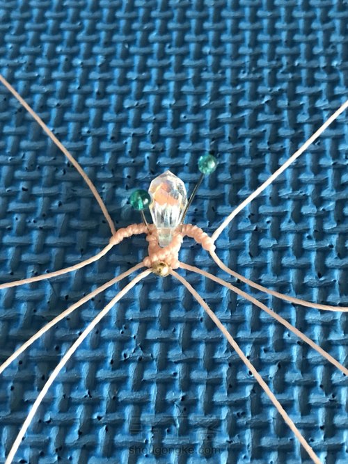 水滴耳环-晶莹 第14步