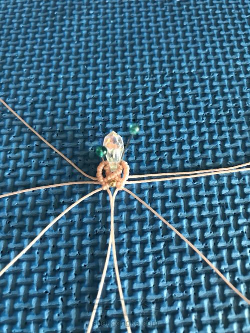 水滴耳环-晶莹 第16步