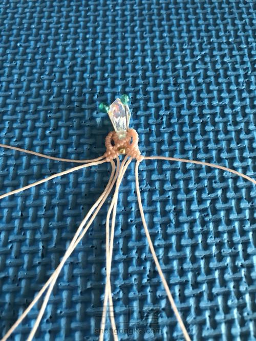 水滴耳环-晶莹 第18步