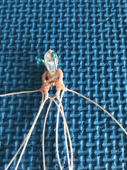 水滴耳环-晶莹 第21步