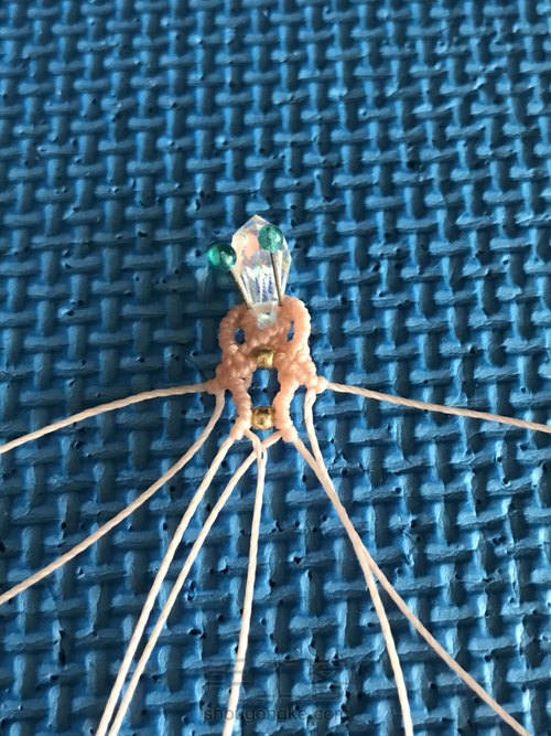 水滴耳环-晶莹 第23步