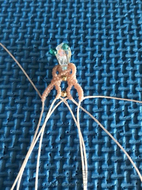 水滴耳环-晶莹 第24步