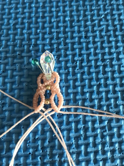 水滴耳环-晶莹 第26步