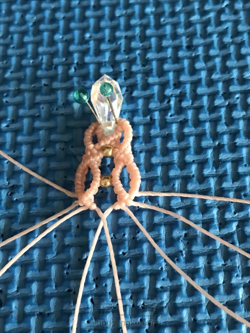 水滴耳环-晶莹 第27步