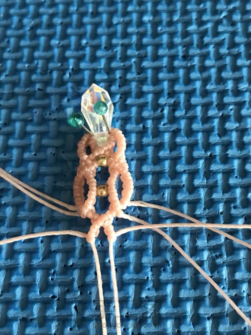 水滴耳环-晶莹 第30步