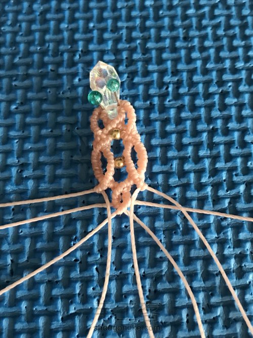 水滴耳环-晶莹 第32步