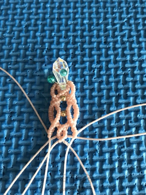 水滴耳环-晶莹 第33步