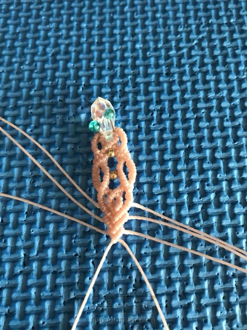 水滴耳环-晶莹 第39步