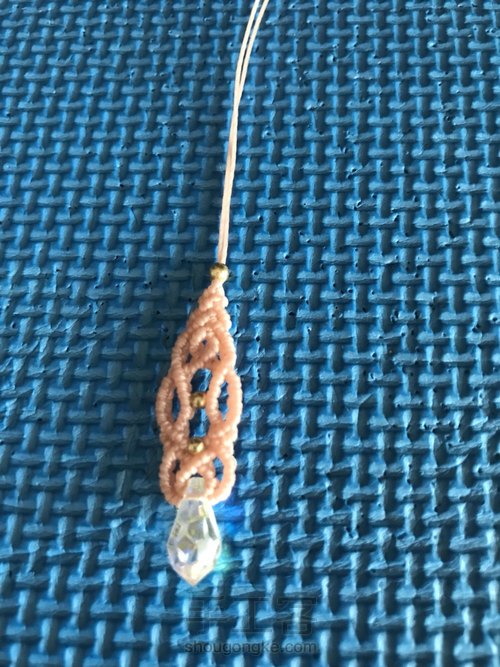 水滴耳环-晶莹 第41步