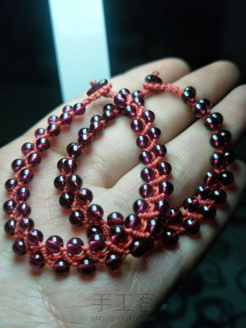 红绳之珠链♛原创 第10步