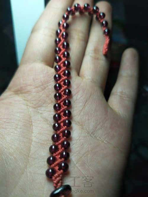 红绳之珠链♛原创 第6步