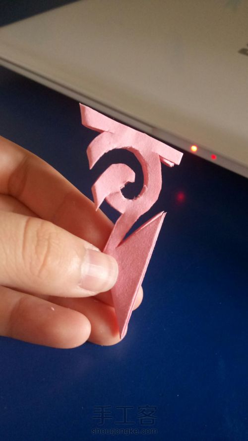 简单六折法剪纸进阶 第6步