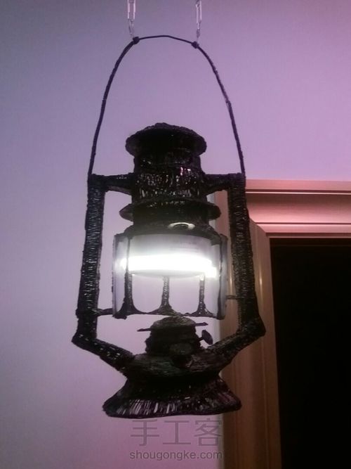 3d打印笔作品 ,马蹄灯制作。 第7步