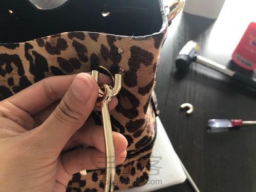 Zara同款迷你豹纹小水桶包 第22步