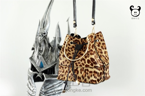 Zara同款迷你豹纹小水桶包 第24步