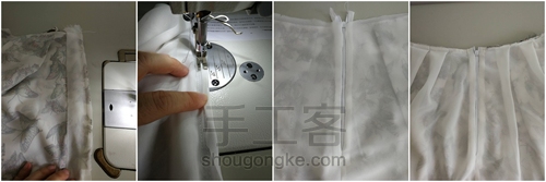 在家也可以轻松做出大牌既视感的百搭半身裙 第5步