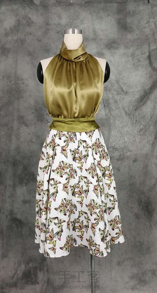 在家也可以轻松做出大牌既视感的百搭半身裙 第9步