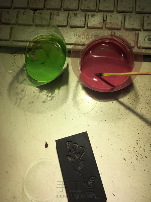 滴胶玫瑰牌子 第6步