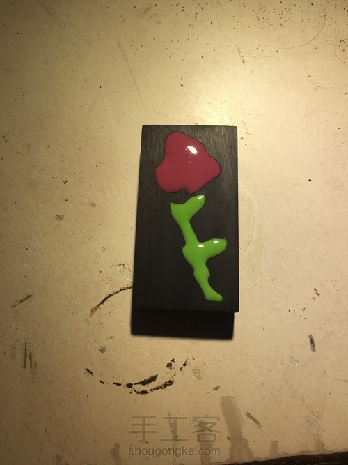 滴胶玫瑰牌子 第7步